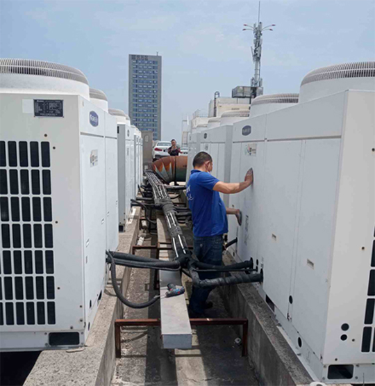 浏阳中央空调制热和不制冷系统维修方法